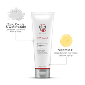 EltaMD Crème Solaire Sport SPF 50 80 min packaging