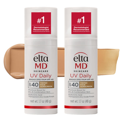 EltaMD crème solaire teintée visage SPF 40 flacon avant