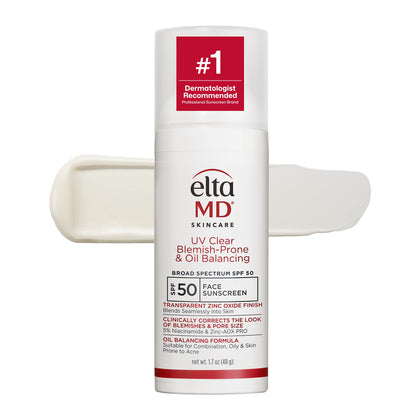 EltaMD UV Clear SPF 50 crème solaire 50 ml vue de face