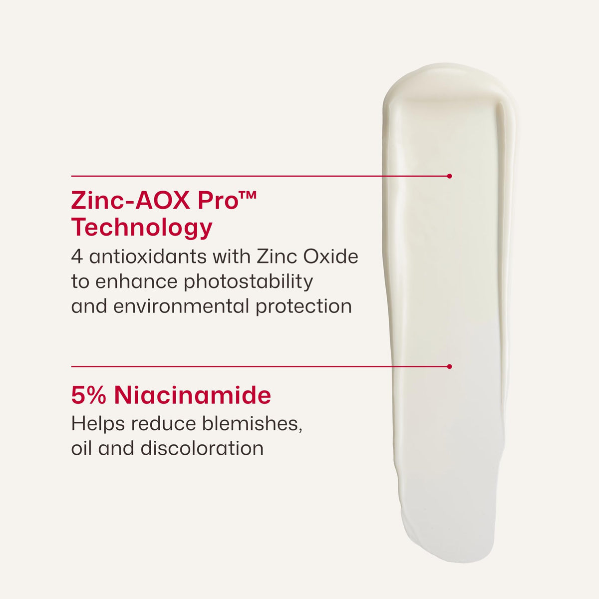 EltaMD UV Clear SPF 50 crème solaire application sur la peau