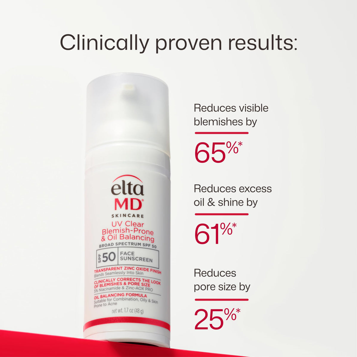 EltaMD UV Clear SPF 50 crème solaire sans parfum