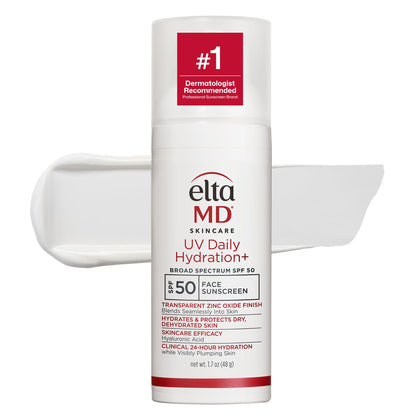 EltaMD UV Daily Hydration+ Crème Solaire Visage SPF 50 avant