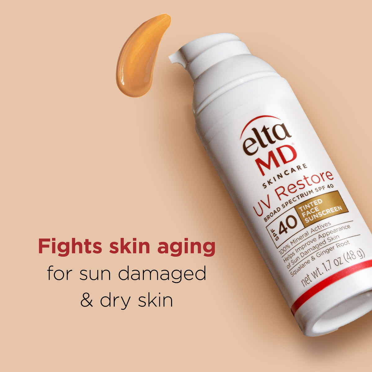 EltaMD UV Restore Crème Solaire Teintée en situation