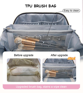 Emballage cadeau de la trousse de maquillage BOYATU avec carte de vœux