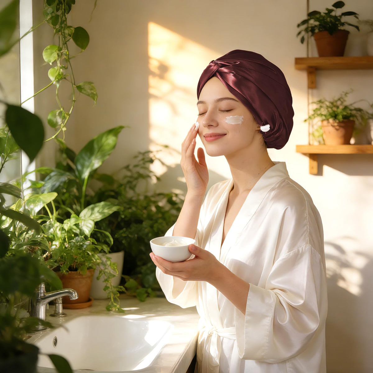 Emballage cadeau du bonnet en soie ZIMASILK, prêt à offrir