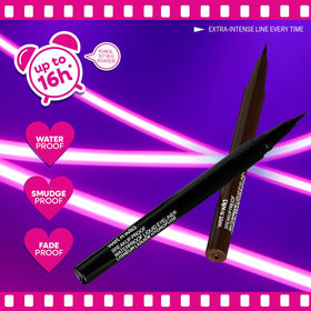 emballage de l'eyeliner liquide waterproof marron wet n wild