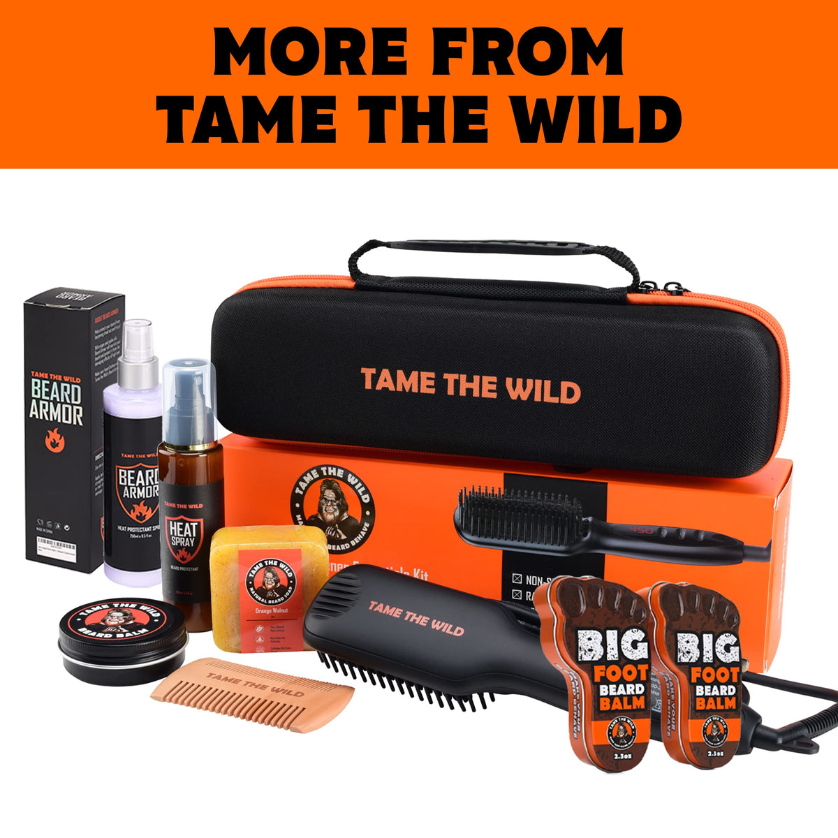 Emballage de la Brosse à Barbe TAME THE WILD