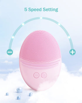 Emballage de la brosse de nettoyage EZBASICS en silicone