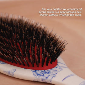 Emballage de la brosse Denman, vue de côté