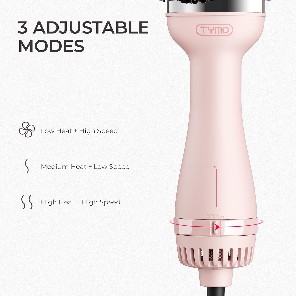 Emballage de la brosse sèche-cheveux TYMO