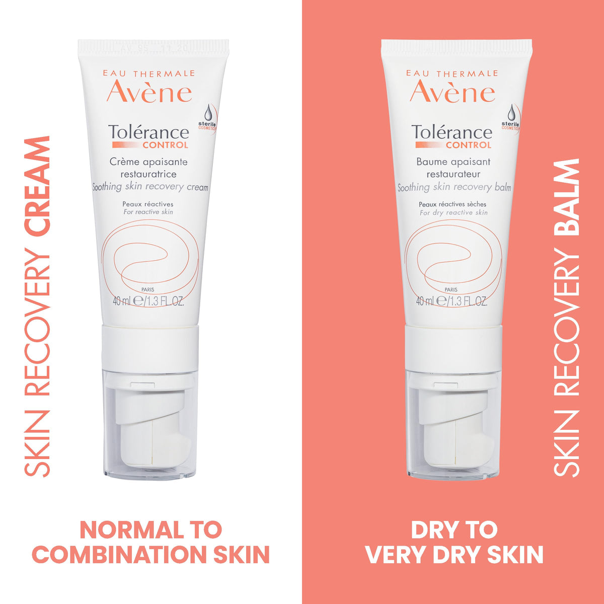 Emballage de la Crème de Récupération Apaisante Avène