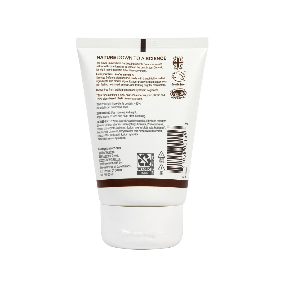 Emballage de la crème hydratante Edgewell pour homme
