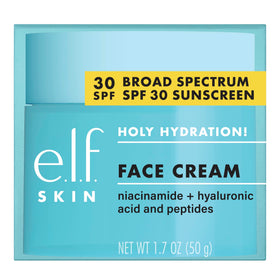 Emballage de la crème hydratante visage e.l.f.