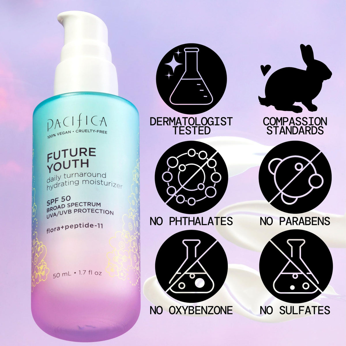Emballage de la Crème Hydratante Visage Pacifica