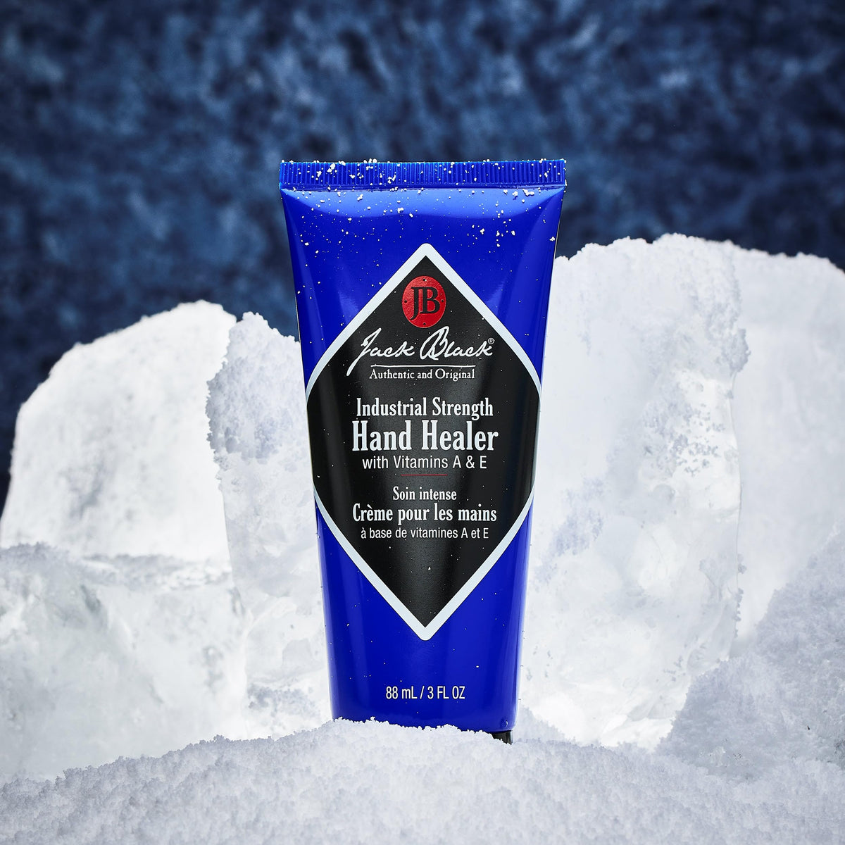 Emballage de la Crème Réparatrice Jack Black