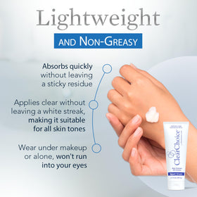 Emballage de la crème solaire ClearChoice Sport Shield 4 Fl Oz