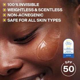 Emballage de la Crème Solaire Invisible Supergoop! 91g