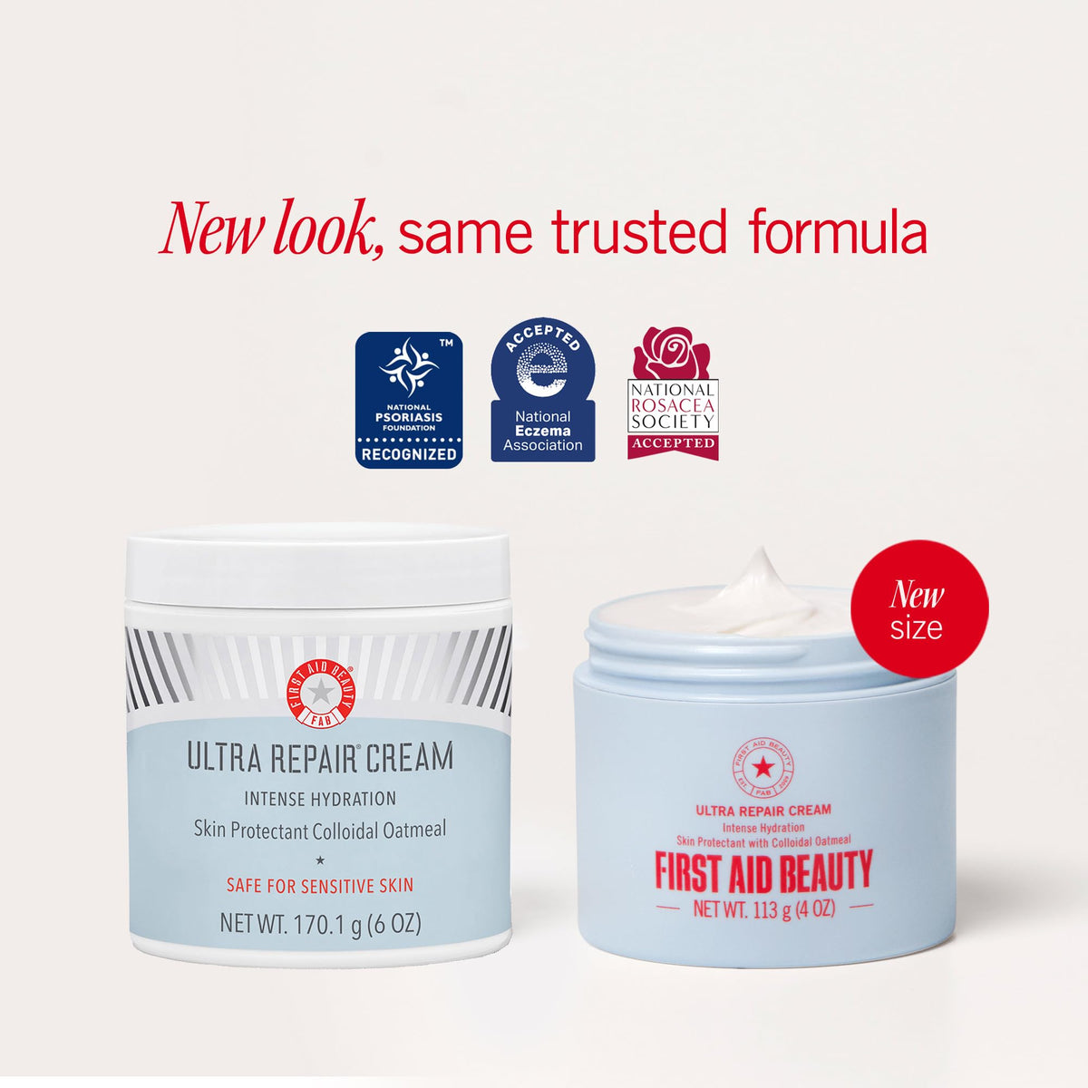 Emballage de la crème Ultra Repair de First Aid Beauty