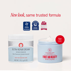 Emballage de la crème Ultra Repair de First Aid Beauty