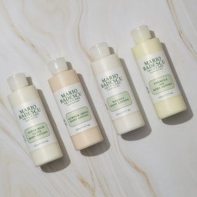 Emballage de la lotion corporelle Mario Badescu à l'huile d'olive