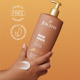Emballage de la lotion Jergens au beurre de karité