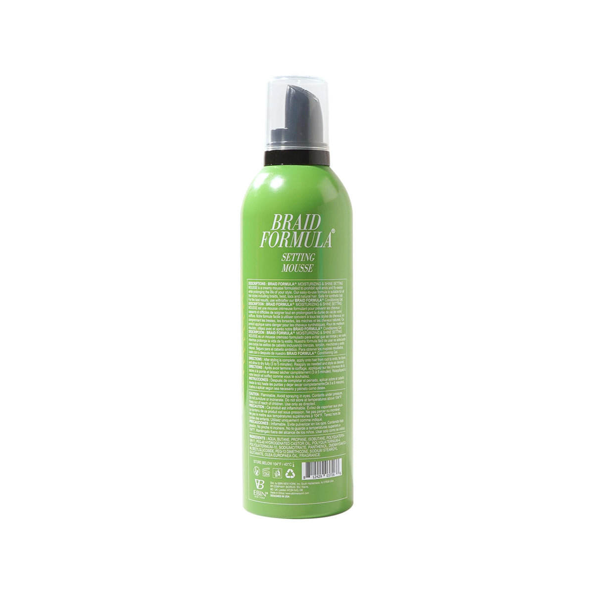 Emballage de la mousse EBIN NEW YORK 390g