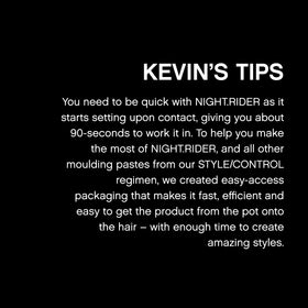 Emballage de la pâte coiffante KEVIN.MURPHY NIGHT.RIDER