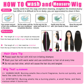 Emballage de la perruque lace front bunGiol