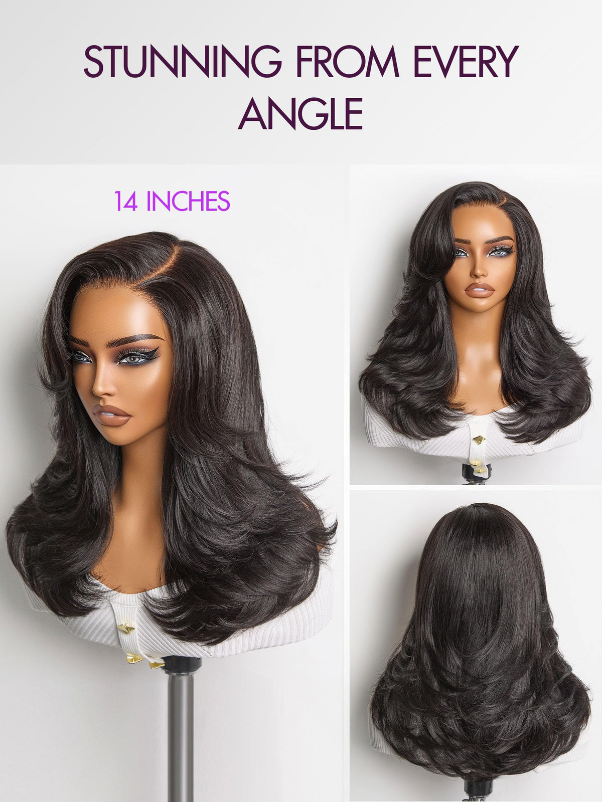 Emballage de la perruque LUVME HAIR