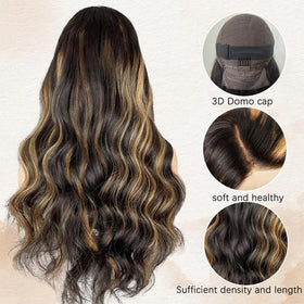 Emballage de la perruque MUZOJET Body Wave 1B/27