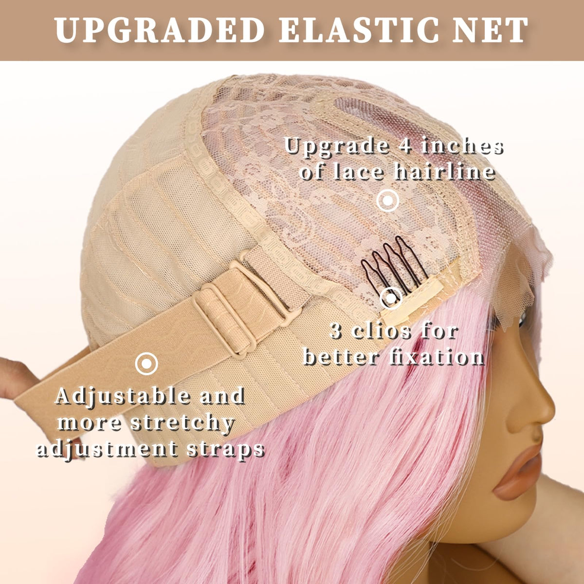 Emballage de la perruque rose AISI HAIR