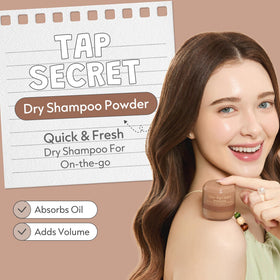 Emballage de la poudre de shampooing sec I DEW CARE