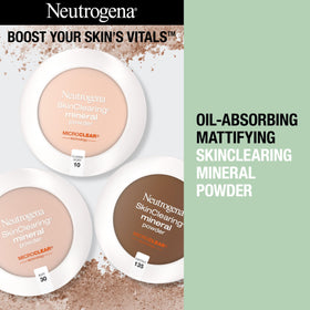 Emballage de la Poudre Minérale Pressée Neutrogena 135 Châtaigne