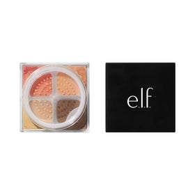 Emballage de la Poudre Quad Set it Bright d'e.l.f.