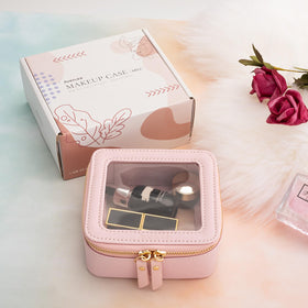 Emballage de la trousse de maquillage Aveniee rose