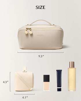 Emballage de la trousse de maquillage EACHY, prêt à offrir
