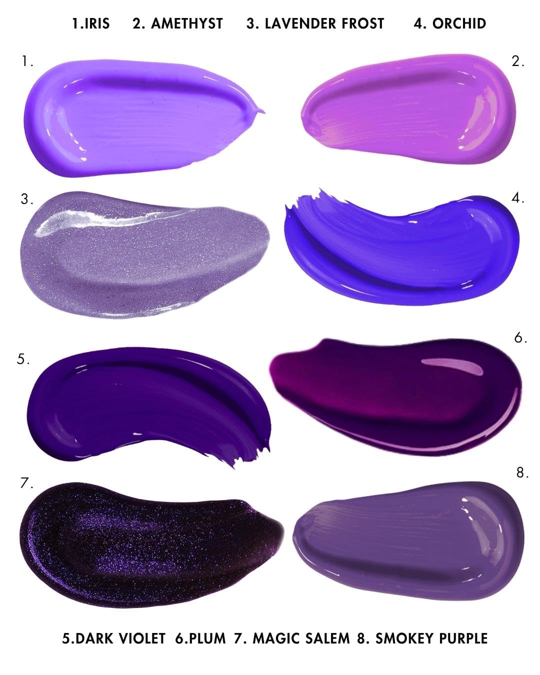 Emballage de Lunar Tides Couleur de Cheveux Semi-Permanente Violet Fumé