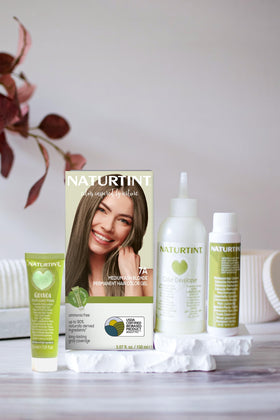 Emballage de Naturtint 7A Blond Cendré avec ingrédients végétaux