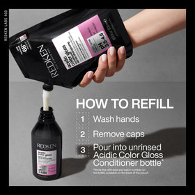 Emballage de Redken Après-Shampooing Acidic Color Gloss 508g