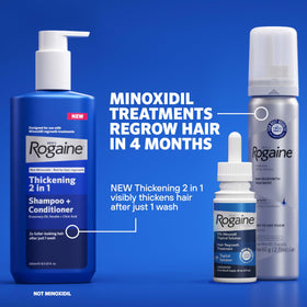 Emballage de Rogaine Foam 5% Minoxidil pour hommes