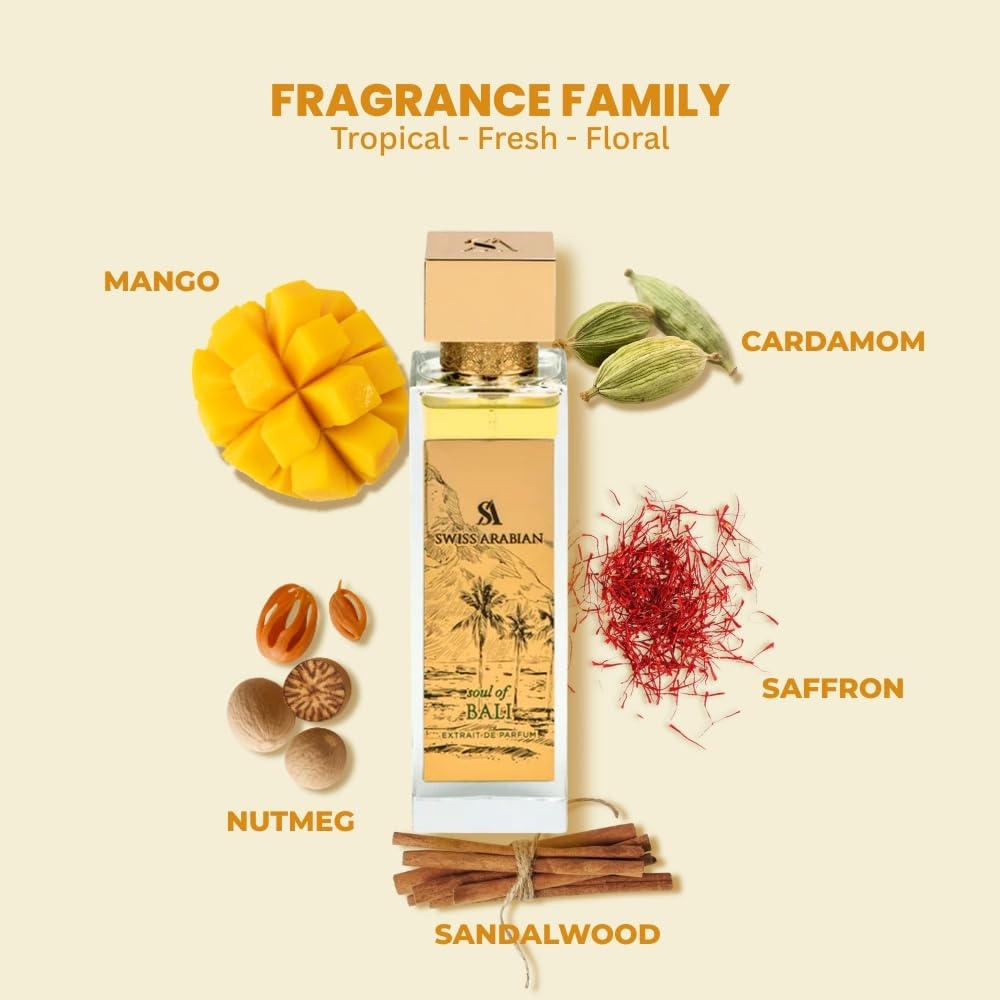 Emballage de Swiss Arabian Soul Of Bali Eau De Parfum