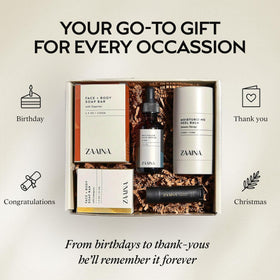 Emballage décoratif du coffret spa ZAAINA