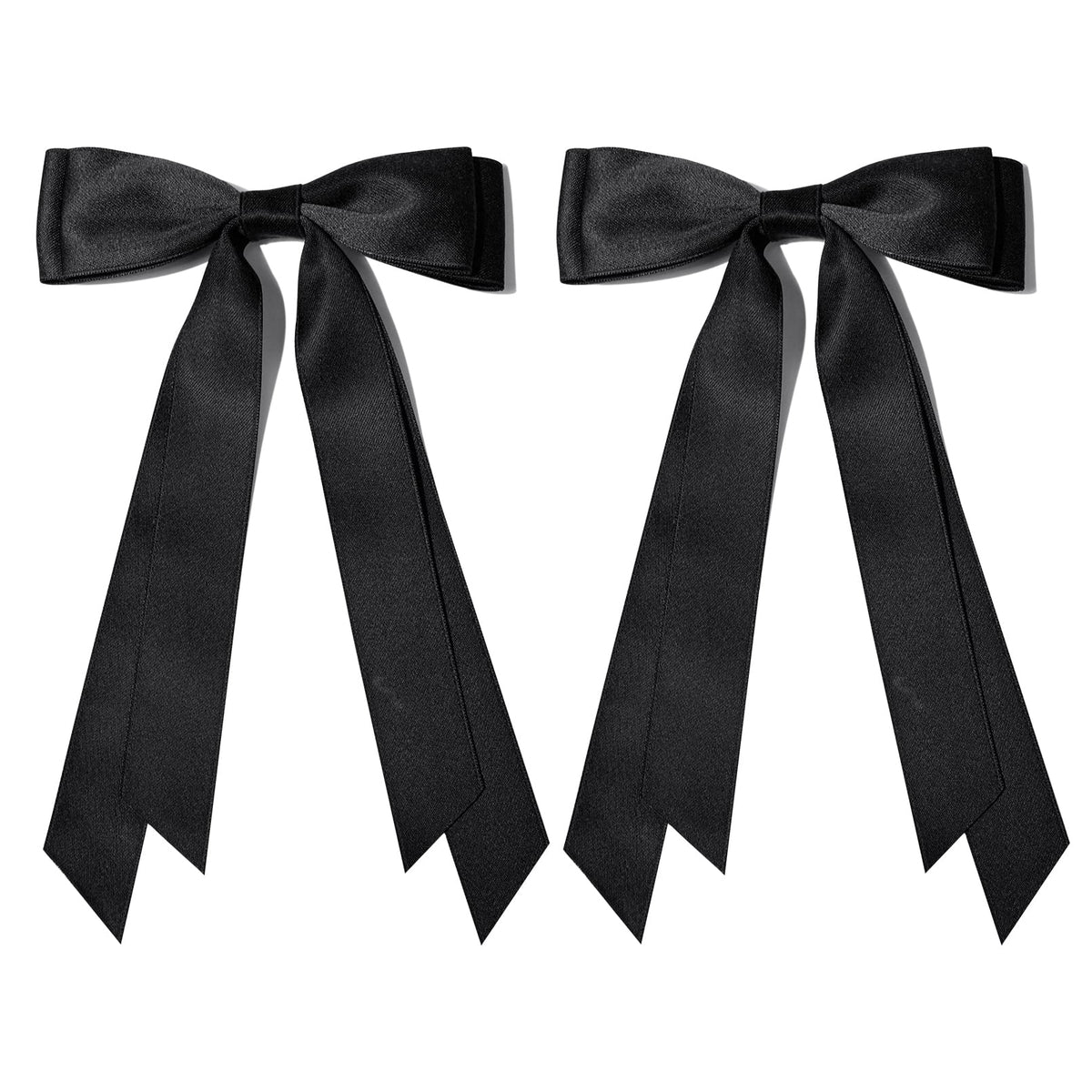 Emballage des Aileam Bows en satin noir