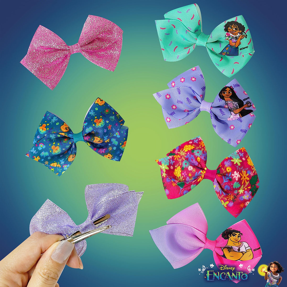 Emballage des barrettes Disney Encanto