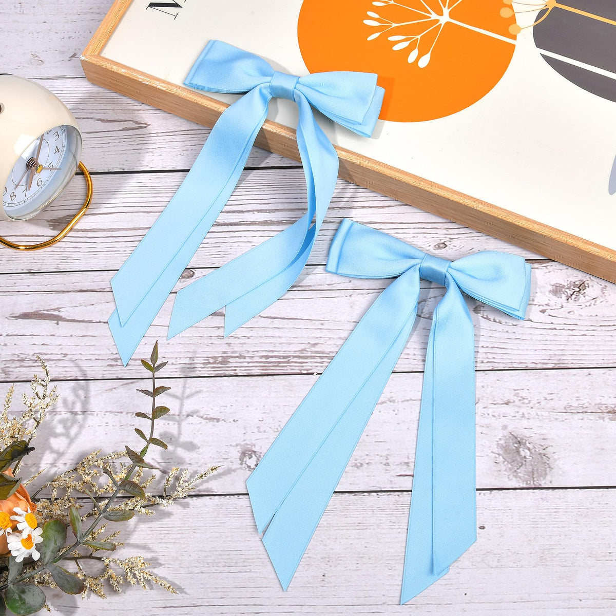 Emballage des Bows à Cheveux Aileam avec informations produit
