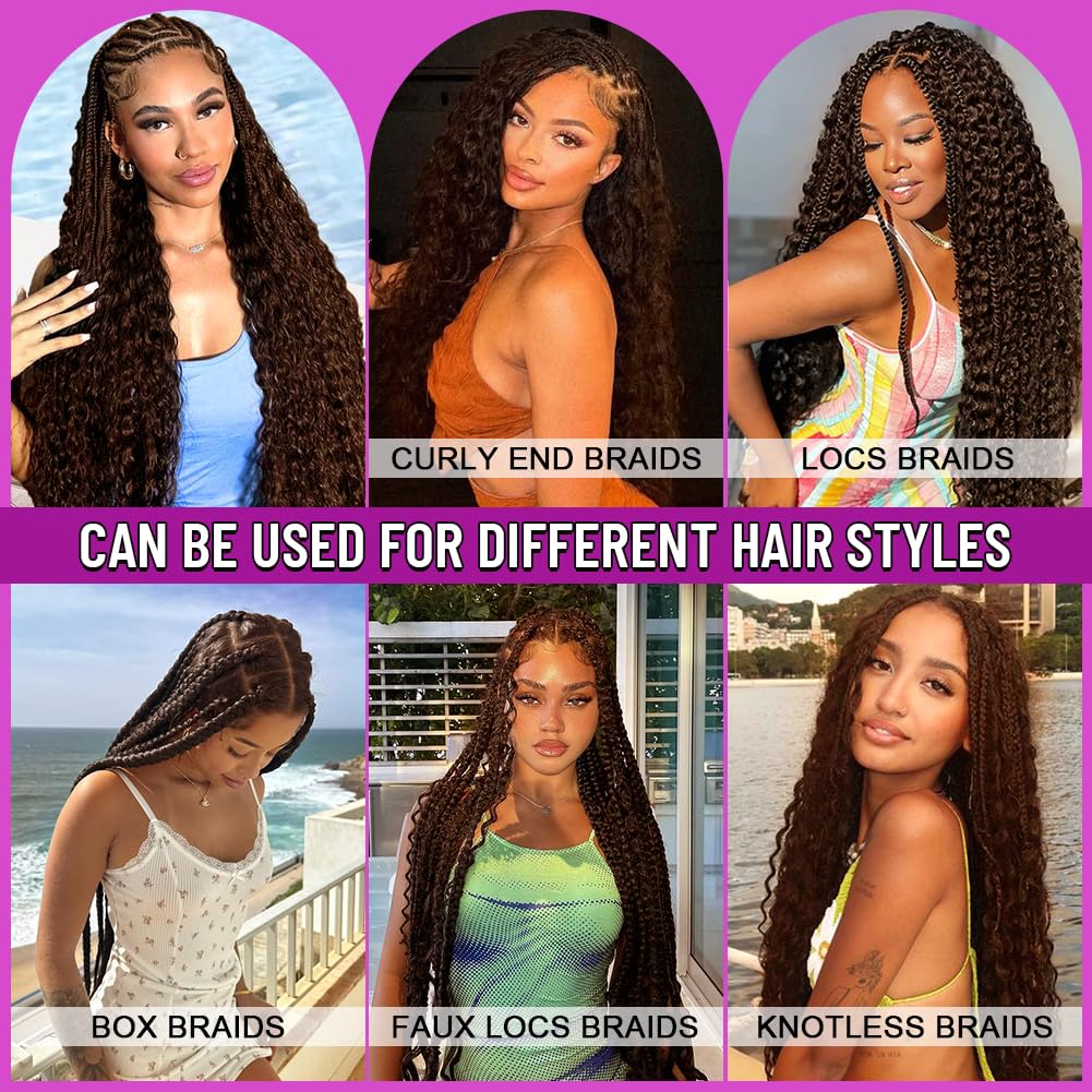 Emballage des cheveux bouclés Acbhoa