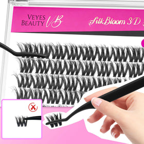 Emballage des cils en grappes VEYESBEAUTY