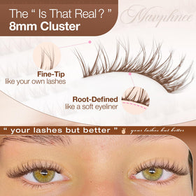 Emballage des cils postiches Mavphnee avec description