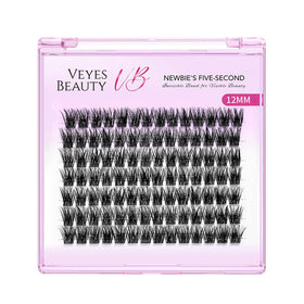 Emballage des cils VEYESBEAUTY 12 mm, vue arrière