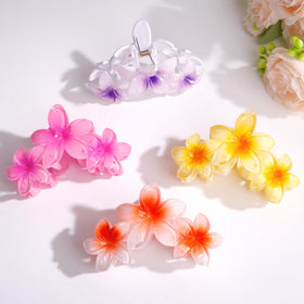 Emballage des Clips à Cheveux Floraux ANBALA